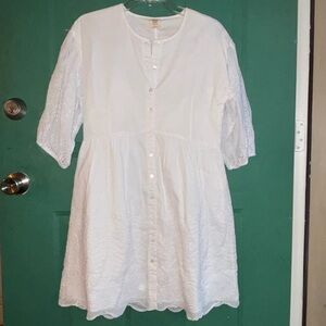 Good Hart small White mini dress